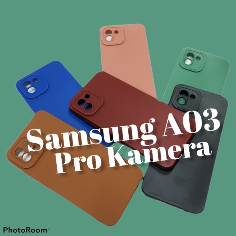(MD)Case pro Camera 9D shoftcase pro kamera Candy macaron semua Type Terbaru Samsung A03/S22plus/Mi 