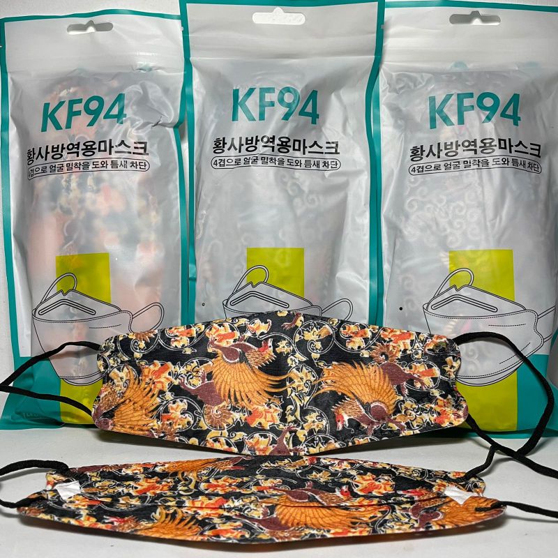 KF94 KF 94 BATIK MASKER SPECIAL BATIK MASKER KOREA CONVEX BATIK 10 PCS