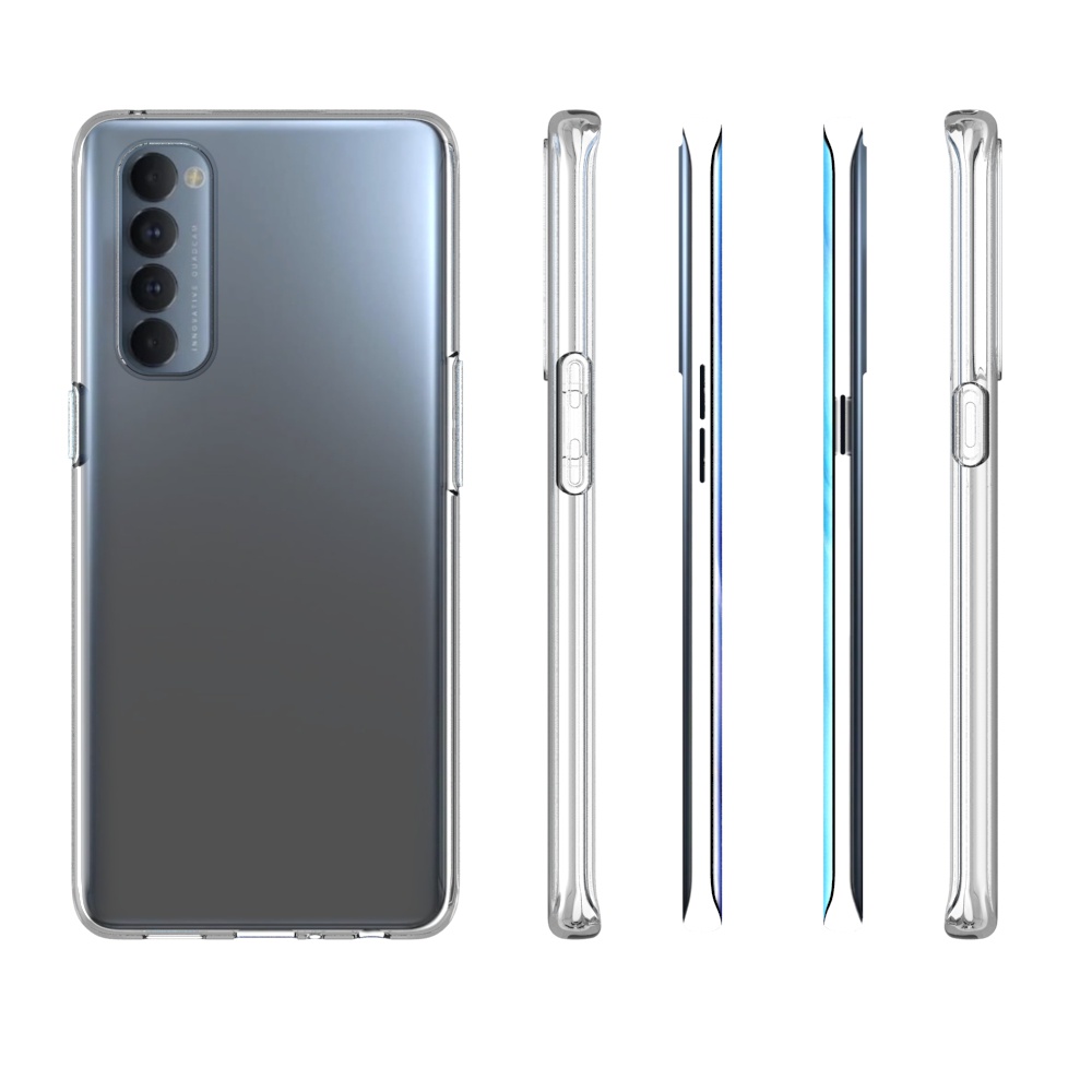 CRYSTAL CLEAR case OPPO RENO 4 / RENO 4 PRO / RENO 4F (2.0mm)