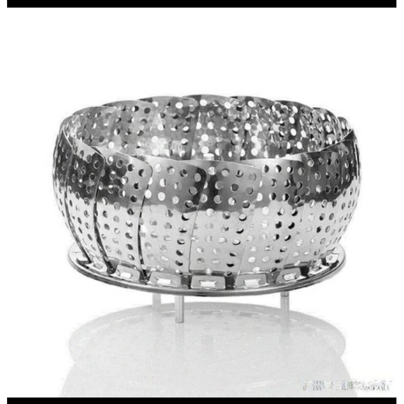 Kukusan lipat / kukusan stainless fleksibel