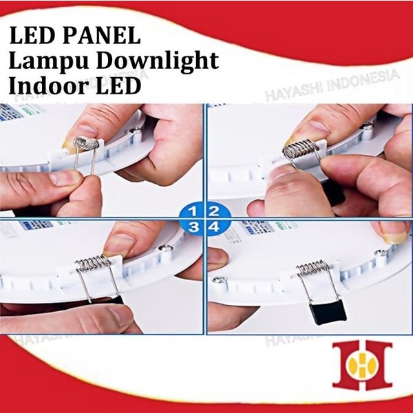 Lampu Downlight 6W 12W 18W Lampu LED Panel Light Indoor