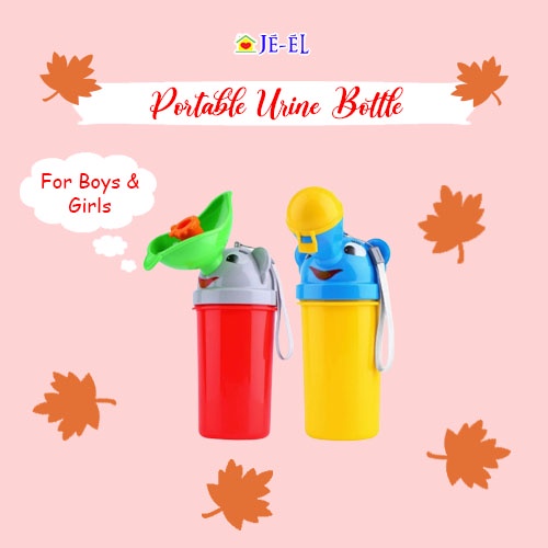 Baby Pispot Travel Anak Portable/Tempat Pipis Anak Botol