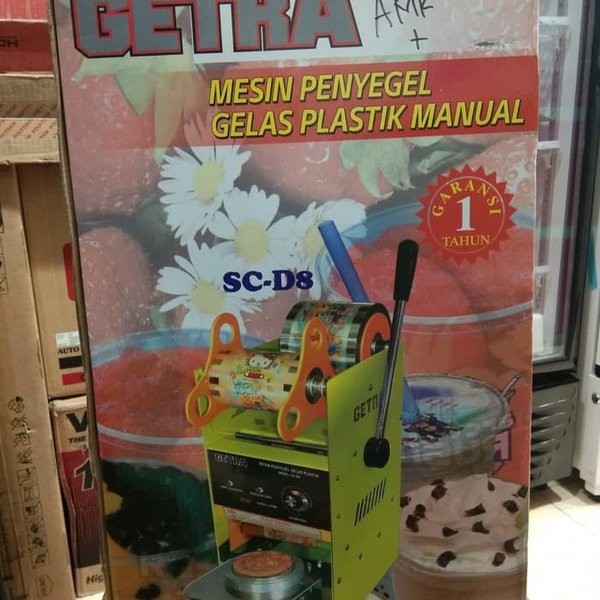 Cup sealer getra SC D8 + plastik LID