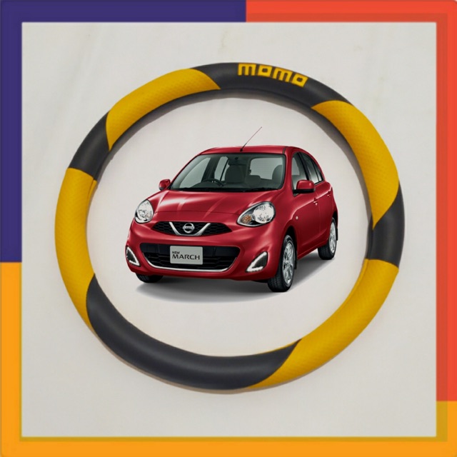 cover setir Mobil Momo Nissan March