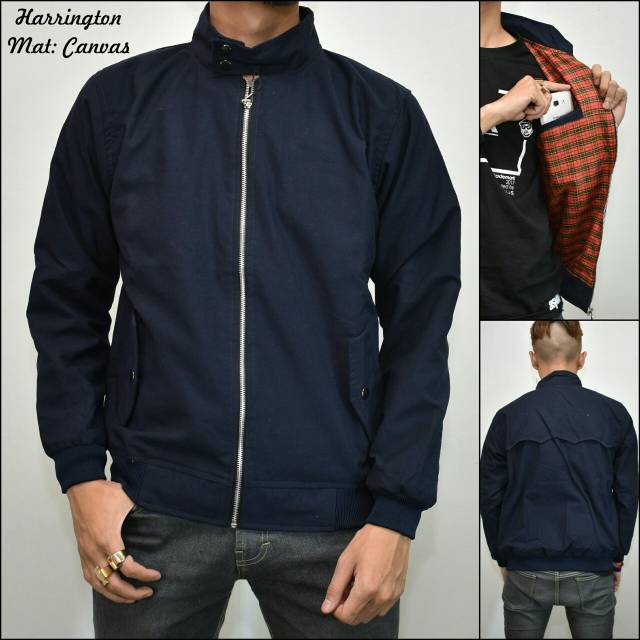 Harrington pria | jaket harrington