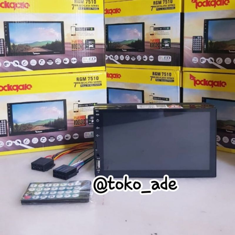 HeadUnit Rockgate Deckless RGM7510 MirrorLink Full HD