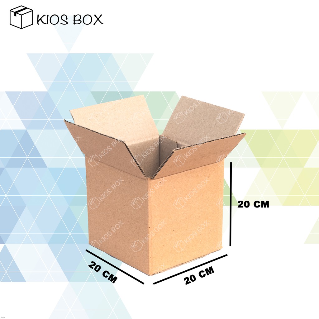 

Kardus Polos Karton Box 20x20x20