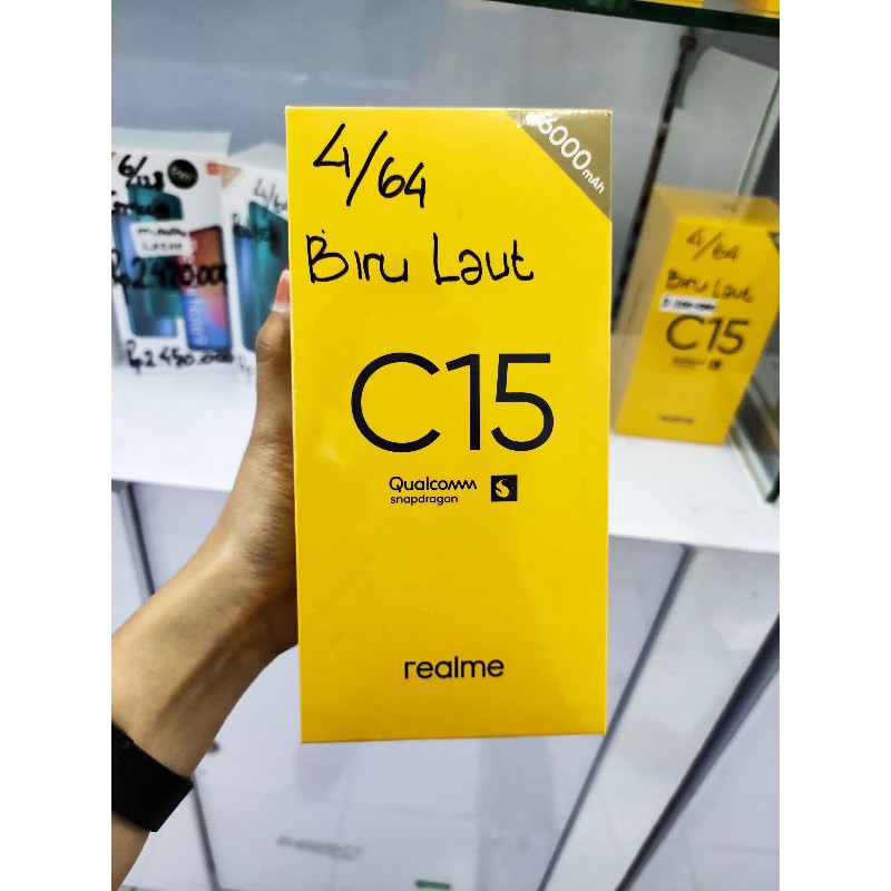 Realme C15 snapdragon garansi resmi