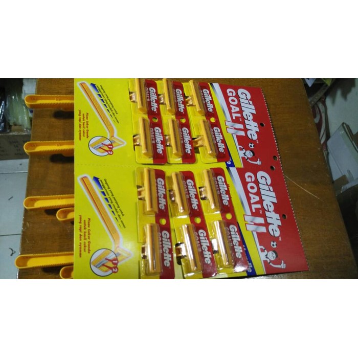 

Gagang Cukur Gilette Goal II asli