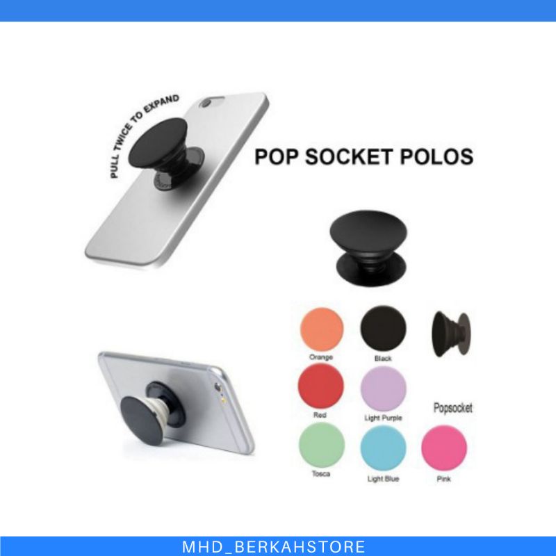 Pop Socket Holder HP Polos | Griptok Ring Stand