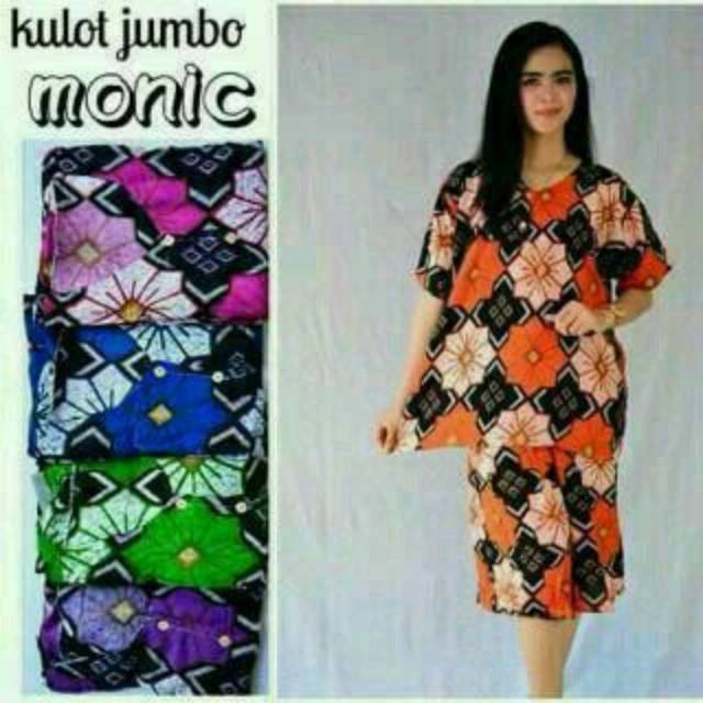 Daster kulot jumbo monic