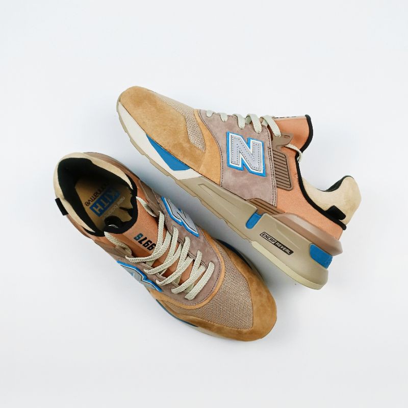 New Balanc* 997S x Kith x Nonnative Fusion Dune