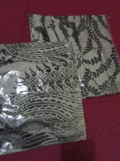 Maura Coupel Batik Couple Keluarga Sania Ruffle Ori Ndoro Jowi Dnt Motif Manuk Tarung