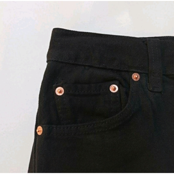 ( COD ) CELANA JEANS PRIA PANJANG REGULER HITAM STANDARD KUALITAS PREMIUM