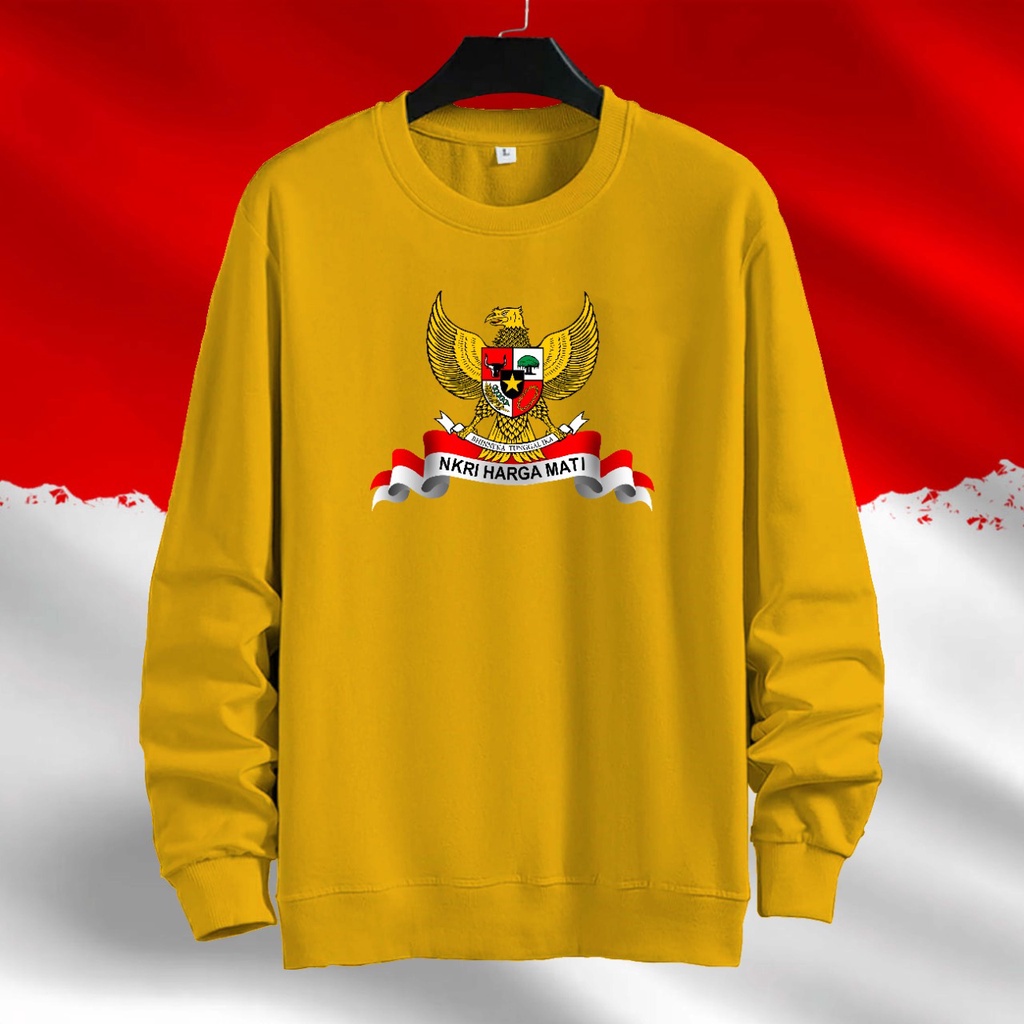 SWEATER UNISEX ( PRIA DAN WANITA ) SWEATER JUMBO, GARUDA NKRI 2