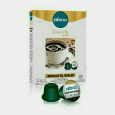 

EXCELSO Unakaffe Robusta Gold Kopi Kapsul (12pods x 6gr)