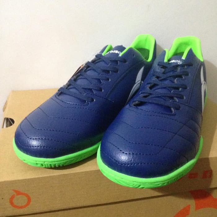 Sepatu Futsal Ortus Eight Mirage IN Deep Blue Green Original