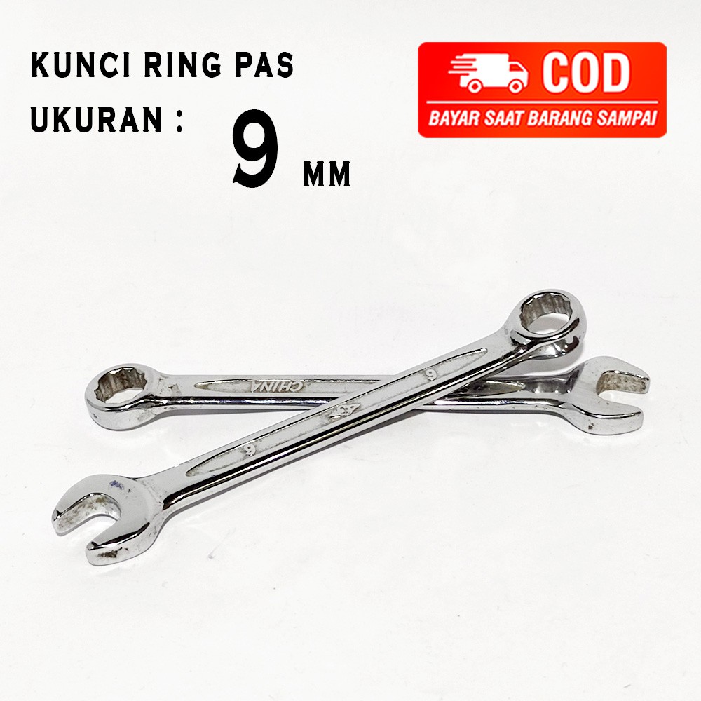 KUNCI RING PASS FUKUNG 9 MM