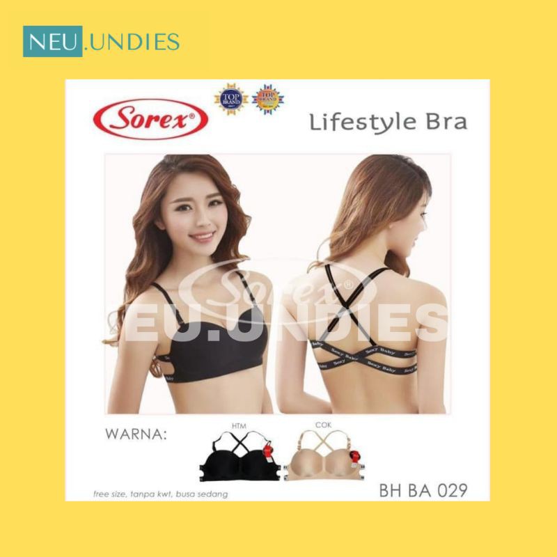 Bra Fashion Sorex BA 29 Bh Seamless Tanpa Kaitan