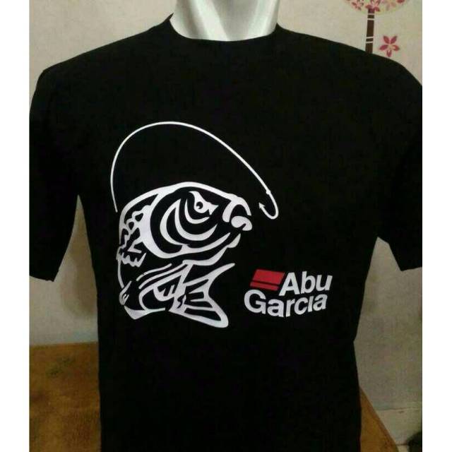 Tshirt mancing abu Garcia//kaos distro abu Garcia
