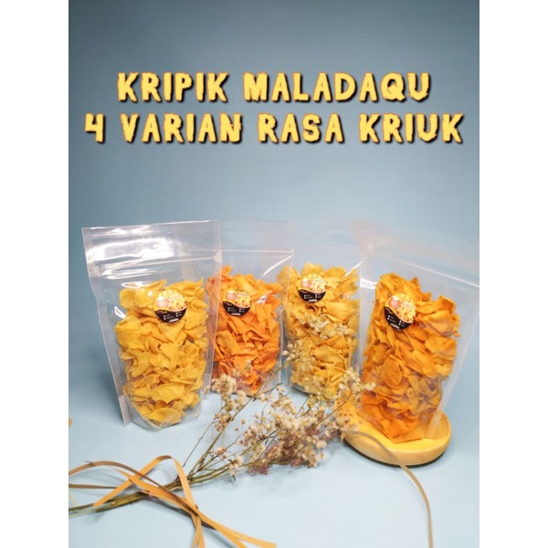 

Kripik MaladaQu/Tamalada/Samalada Gurih Kriuk Kriuk 150gr/250gr,Kripik MaladaQu 4 Varian Rasa Kriuk