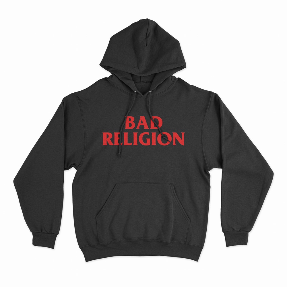 HOODIE BAND BAD RELIGION SWEATER OVERSIZE PRIA WANITA MUSIK PUNK ROCK BANDUNG ORIGINAL