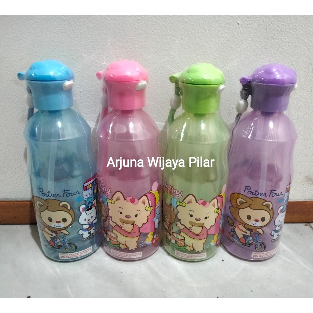 Botol Plastik Sedotan Tynnos Bottle 450ml NN-61 Lion Star Tempat Minum Air Putih Botol Susu Balita +Bubblewrap