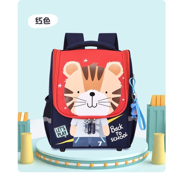 TAS RANSEL ANAK SEKOLAH TODDLER TK KARAKTER ANIMALS ALLIGATOR/TIGER/UNICORN/RABBIT