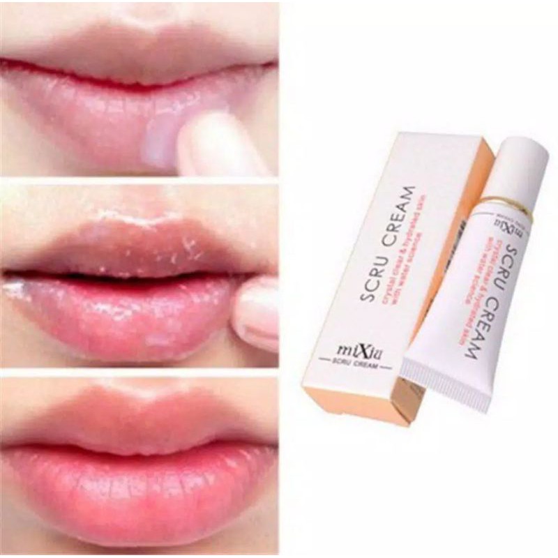 Mixiu Scru Cream, penghilang bibir hitam