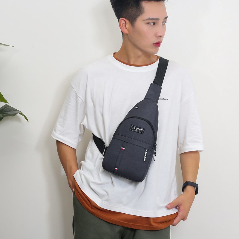 Canvas Waist Bags men male Tas Pinggang pria handbag beg sling Selempang Bahu shoulder bag Import Tas Punggun 507