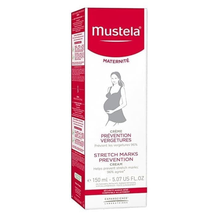 Mustela Stretch Marks Cream 150ml Ibu Hamil Memudarkan Strechmark