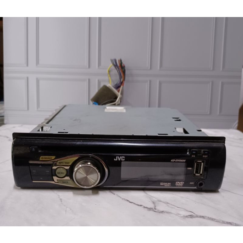 head unit oem livina jvc kd-dv5605 second