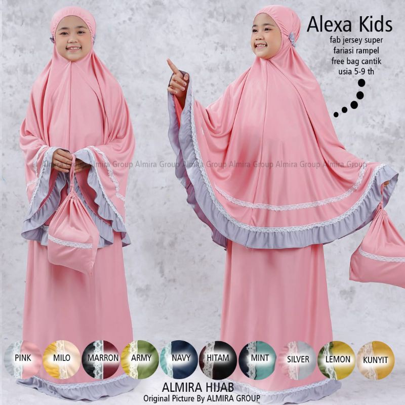 Mukena anak 5-9 tahun by Almira Hijab