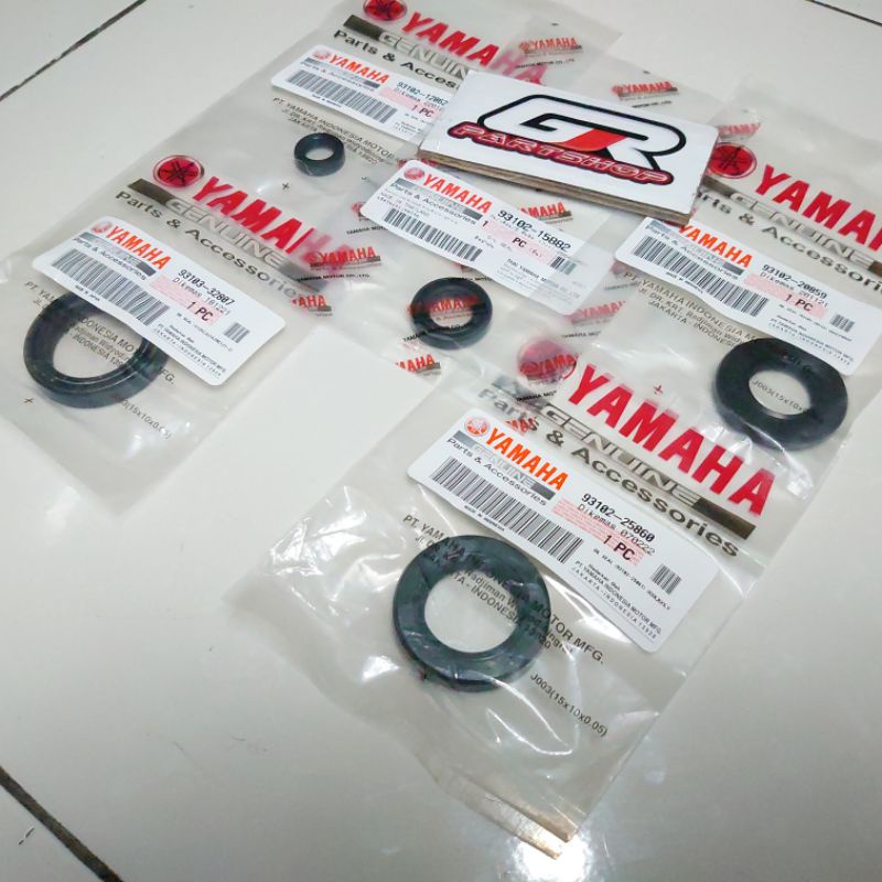 SEAL SET MESIN F1ZR ORI YGP FIZR FIZ F1Z R FORCE 1 SIGMA ALFA FORCE1 POSWAN PORSEWAN SIL KRUK AS GIR GEAR DEPAN SELAH KICK STARTER OPERAN