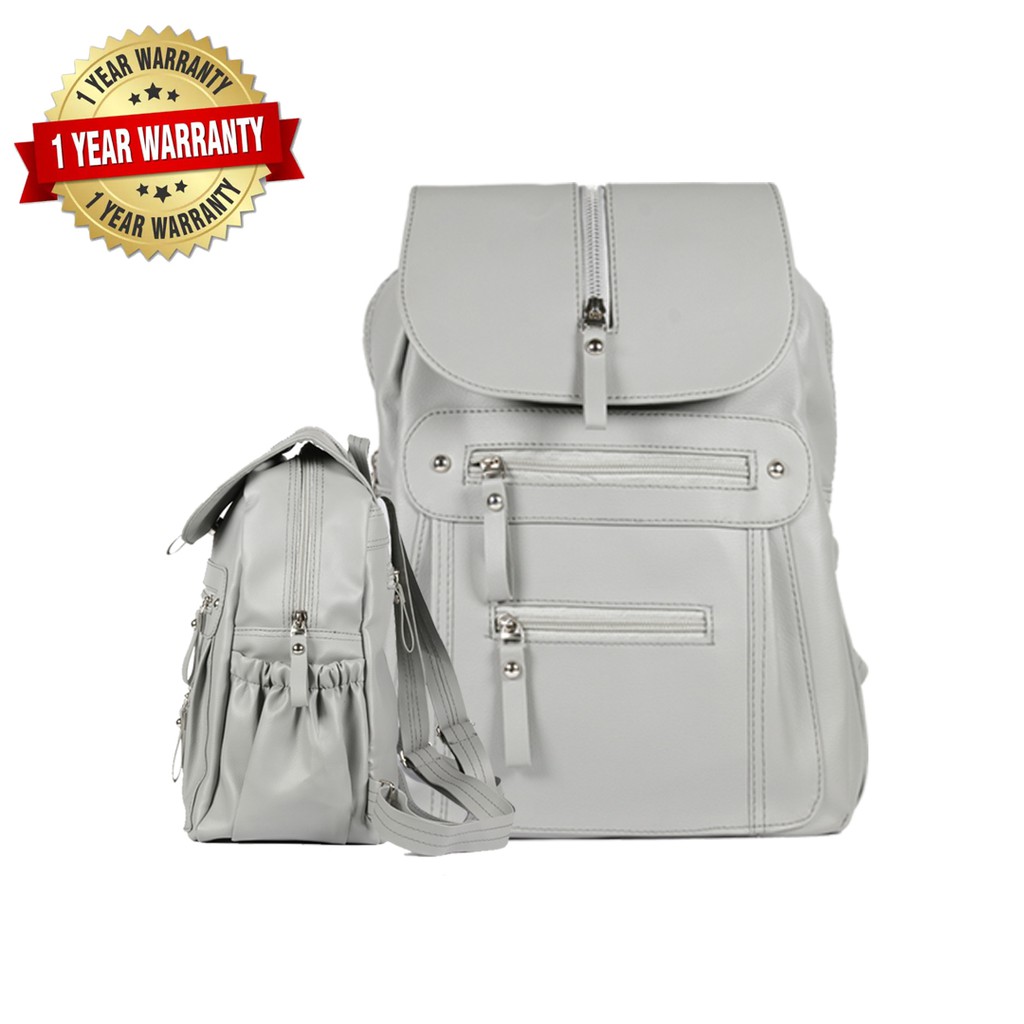 TAS RANSEL WANITA, TAS BACKPACK WANITA, TAS RANSEL MINI BAG - WARNA ABU