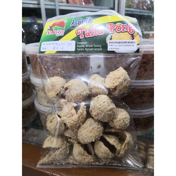 

keripik kripik tahu pong khusus GOJEK grab