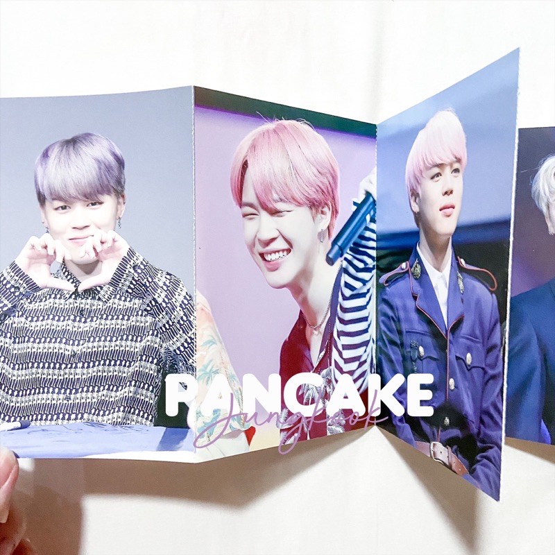 [ READY‼️ ] bts fansite jimin folding postcard