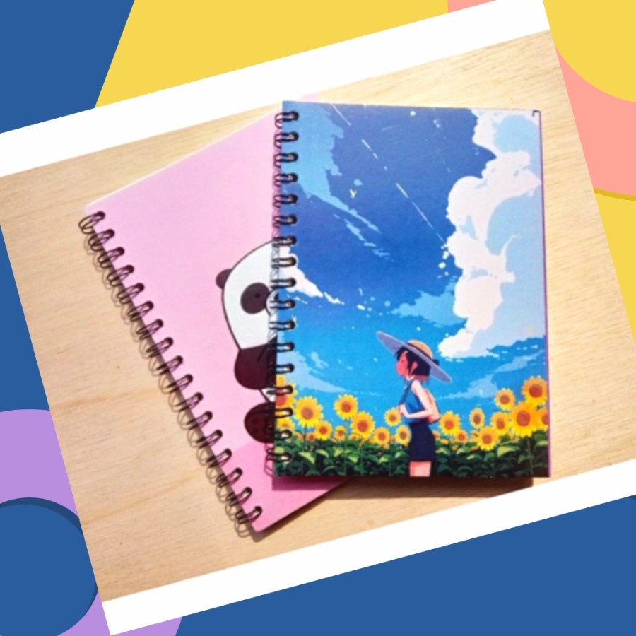 

sketchbook cover lucu ukuranA6