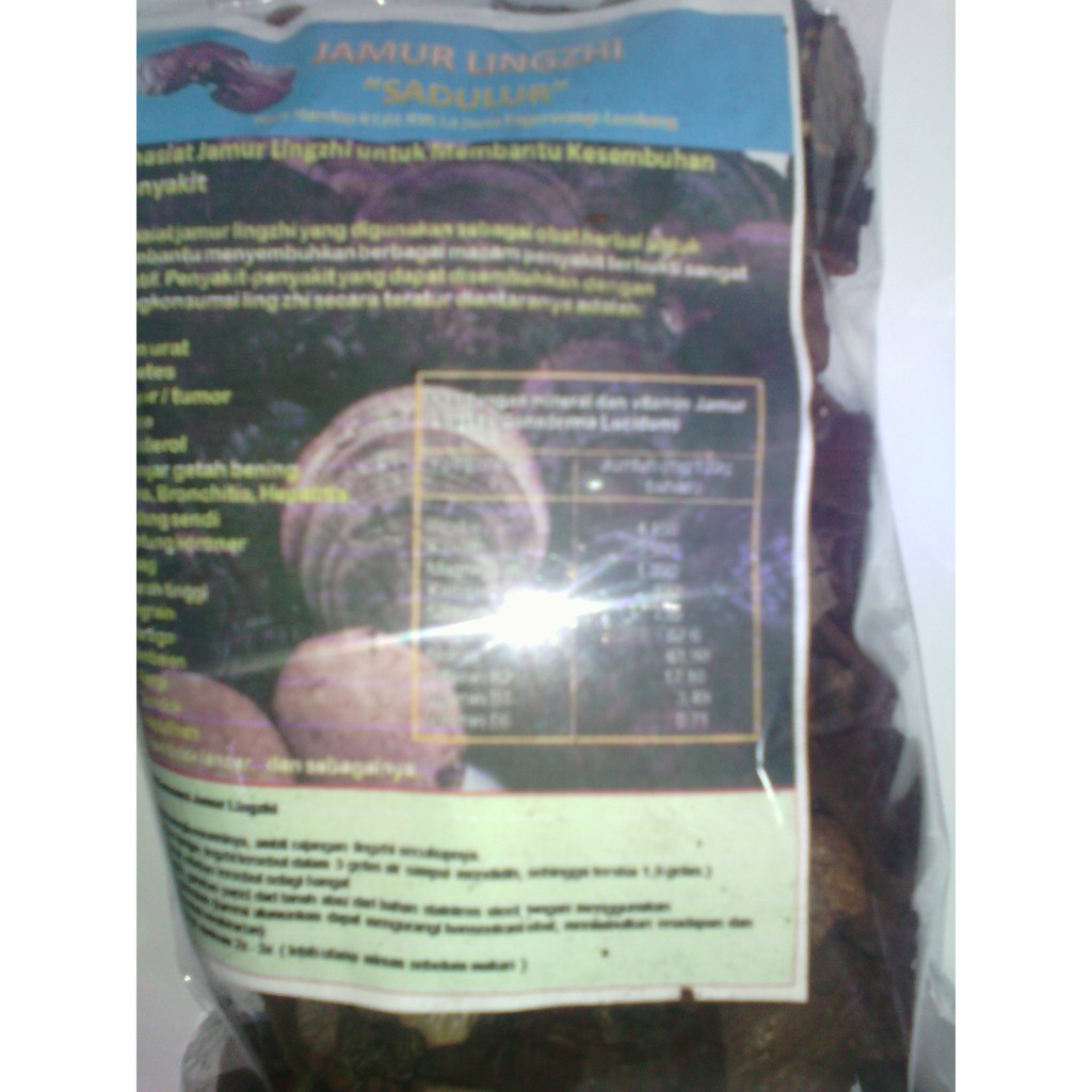Jual JAMUR LINGZHI KERING ASLI DARI HUTAN Indonesia