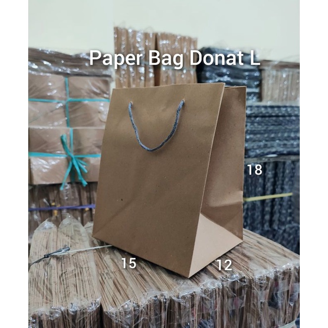 

Paper Bag Donat L (Mika Brownies S)