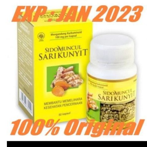 

SARI KUNYIT SIDOMUNCUL / KAPSUL SARI KUNYIT