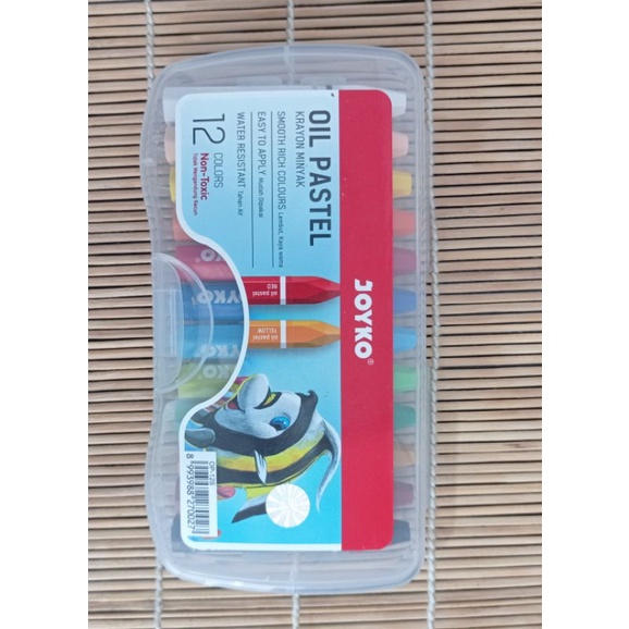 

Crayon JOYKO OIL PASTEL 12 warna