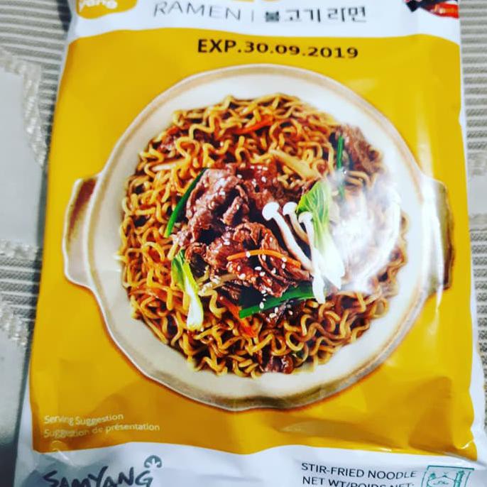 

Hotlist Samyang Bulgogi Ramen Halal