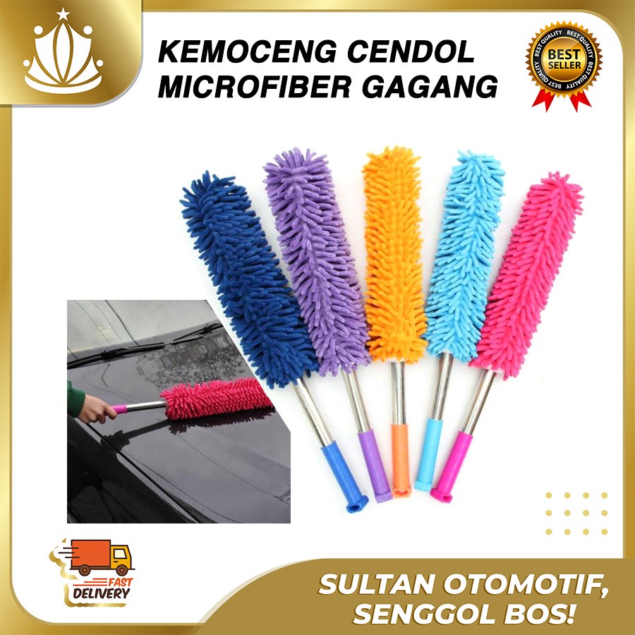 Kemoceng Microfiber Cendol Lembut Detailing Mobil MURAH