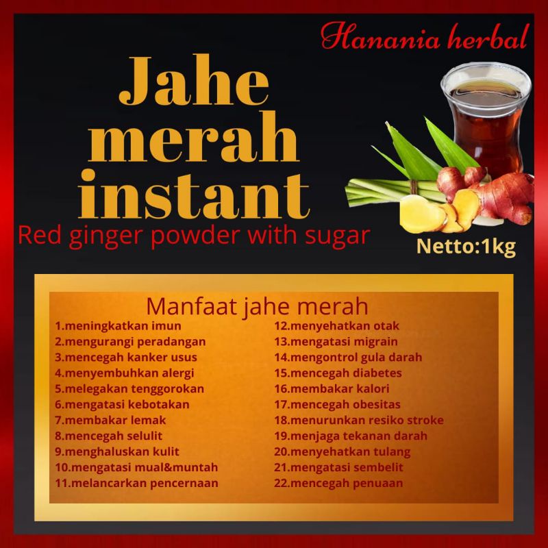 

jahe merah bubuk