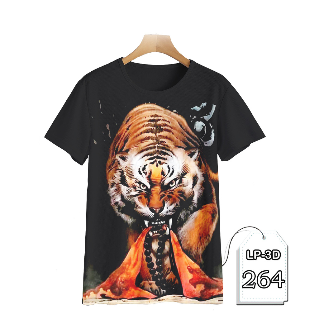 Kaos Anak Harimau Siliwangi Kaos Harimau MAUNG 3D Anak #LP3D-264