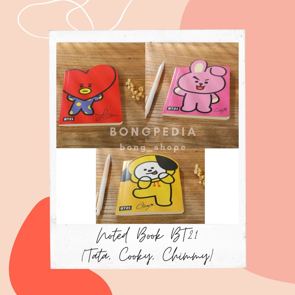 NOTE BOOK BT21 MURAH BUKU BT21 UKURAN A6 NOTEBOOK BT21