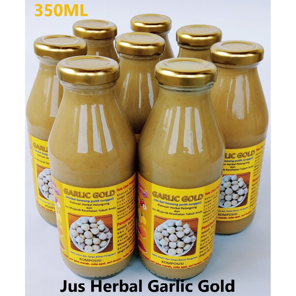 Ramuan Herbal Bawang Putih Tunggal Lemon Madu Cuka Apel Jahe Merah Garlic Gold Shopee Indonesia