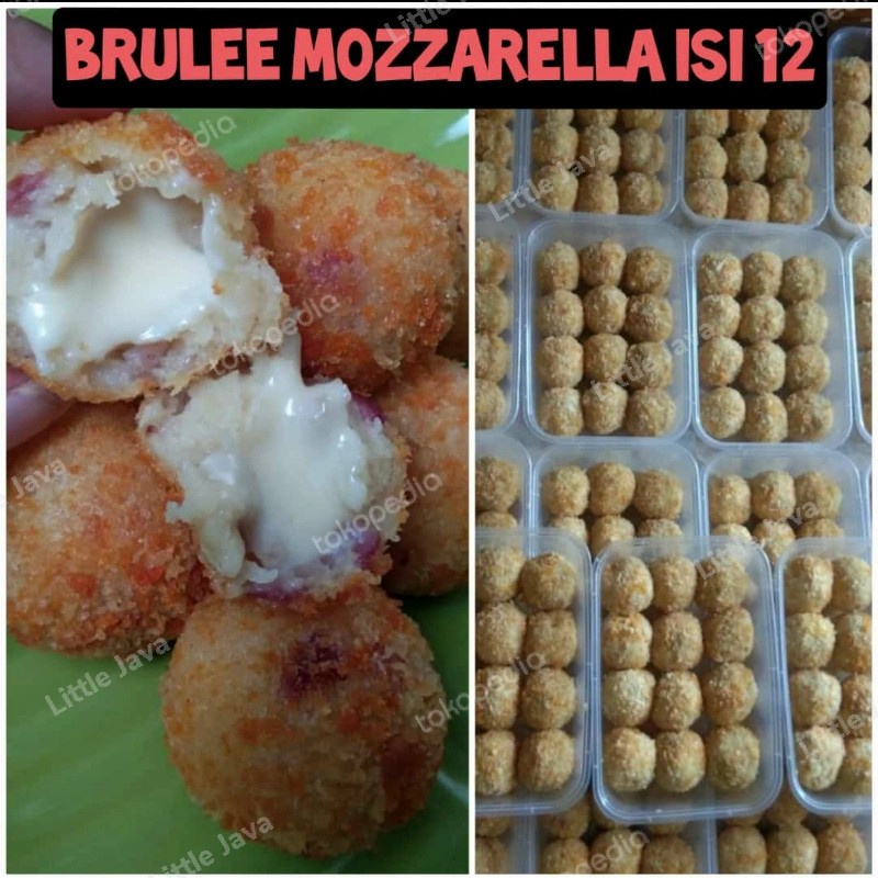 

Brule Beef Mozarella - bola kentang isi smoked beef dan moza 12pcs