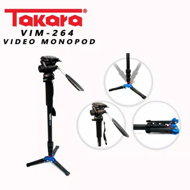 Monopod Takara VIM 264 Monopod Kamera Takara Monopod DSLR Takara Monopod Kamera DSLR Takara